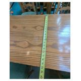 Oak Dining Table Set With 6 Chairs