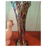 Mixed Decorative Vase & Bird Planter (Lot of 2)