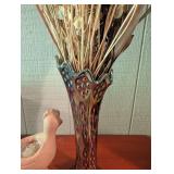 Mixed Decorative Vase & Bird Planter (Lot of 2)