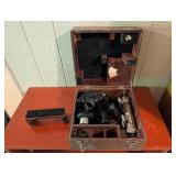 Vintage WWII Fairchild A-10 Aeronautical Bubble Sextant In Original Box