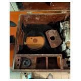 Vintage WWII Fairchild A-10 Aeronautical Bubble Sextant In Original Box