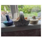 Handmade Ceramic Vases (Lot of 3)