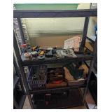 Mixed Shop Tools, Shelf, Clamps & Hardware