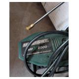 MasterForce Mfx2000 Electric Pressure Washer 2000 Psi 1.7 Gpm