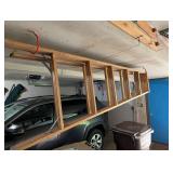 Werner Wooden Extension Ladder