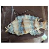 Ceramic Fish Wall Hanging Plaque
