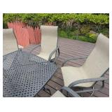 7-piece Outdoor Patio Dining Set With Umbrella