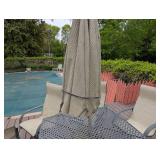 7-piece Outdoor Patio Dining Set With Umbrella