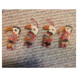 Hand-Painted Animal Ornament Assortment (Lot of 19)