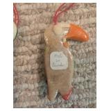 Hand-Painted Animal Ornament Assortment (Lot of 19)