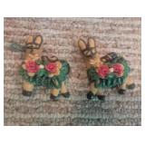Hand-Painted Animal Ornament Assortment (Lot of 19)