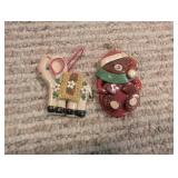 Hand-Painted Animal Ornament Assortment (Lot of 19)