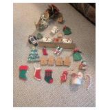 Mixed Christmas Decor Assortment - Signs, Ornaments & Figurines
