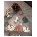 Mixed Christmas Decor Assortment - Signs, Ornaments & Figurines