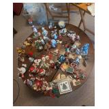 Assorted Christmas Ornaments and Figurines