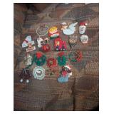 Assorted Christmas Ornaments and Figurines