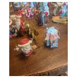 Assorted Christmas Ornaments and Figurines