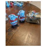 Assorted Christmas Ornaments and Figurines