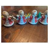 Assorted Christmas Ornaments and Figurines