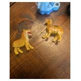 Assorted Christmas Ornaments and Figurines