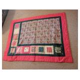 Patchwork Floral Quilt