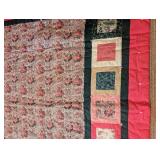 Patchwork Floral Quilt