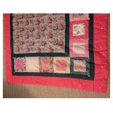 Patchwork Floral Quilt