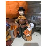 Mixed Lot of Fall Halloween and Thanksgiving Decor