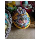 Mixed Easter Basket Assortment With Decorative Eggs & Figures