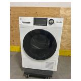 ^GE 4.1 cu. ft. 240-Volt White Electric Ventless Dryer, ENERGY STAR MSRP $1,299
