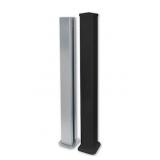 ^Creative Surfaces Lot of 4- 3.78 in. x 3.78 in. x 37.99 in. Black Vinyl Railing Posts MSRP $252