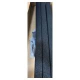 ^Vigoro 48 in. x 3 in. x 3 in. Roman Brick Black Rubber Edging (6-Pack) Msrp $146.22 lot of 2