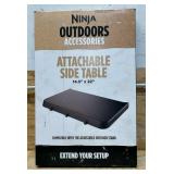 *Ninja WoodFire Accessories Collapsible Grill Stand 32"   23"   30" Msrp $149.99 with attachable side table attachment