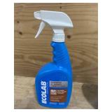 Ecolab Lot of 4- 32 Ounce Spray Bottles of Hardwood & Laminate Floor Cleaner
