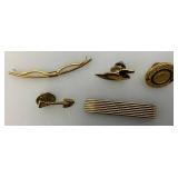 Misc. Vintage Trinket Boxes, Pins, Keys And More