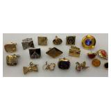Misc. Vintage Trinket Boxes, Pins, Keys And More