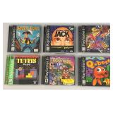 Vintage Play Station Games Including Lucky Luke And More