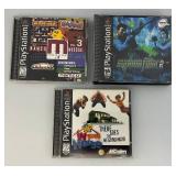 Vintage Play Station Games Including Syphon Filter 2 And More