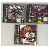 Vintage Play Station Games Including Syphon Filter 2 And More