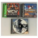 Vintage Play Station Games Including Diablo And More