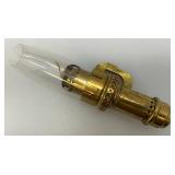 Antique Brass Railroad Caboose Wall Sconce Candle Lamp Made By The Safety Company New York 10"