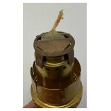 Antique Brass Railroad Caboose Wall Sconce Candle Lamp Made By The Safety Company New York 10"