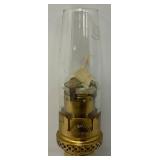 Antique Brass Railroad Caboose Wall Sconce Candle Lamp Made By The Safety Company New York 10"