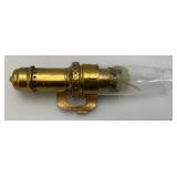 Antique Brass Railroad Caboose Wall Sconce Candle Lamp Made By The Safety Company New York 10"