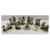 Vintage ENESCO Boy/Girl Figurines & More