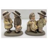 Vintage ENESCO Boy/Girl Figurines & More