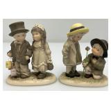 Vintage ENESCO Boy/Girl Figurines & More