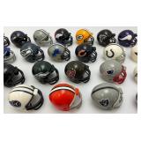 Group Of Miniature Football Helmets 1 1/2" x 2"