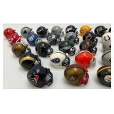 Group Of Miniature Football Helmets 1 1/2" x 2"
