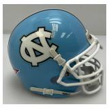 Collectible North Carolina Tar Heels NCAA Schutt Mini Football Helmet Used Great Condition 5" x 6 1/2"
